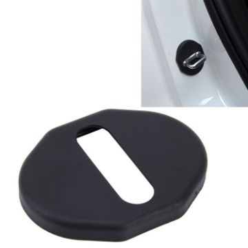 Picture of 4 PCS Car Door Lock Buckle Decorated Rust Guard Protection Cover for Besturn B50 B70 Hawtai BOLIGER Santa Fe Luxgen SUV MPV7 U6