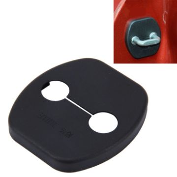 Picture of 4 PCS Car Door Lock Buckle Decorated Rust Guard Protection Cover for NISSAN and Venucia