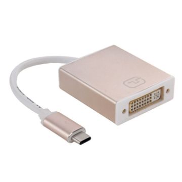 10cm USB-C/Type-C 3.1 to DVI Adapter Cable - For MacBook 12 inch - 1