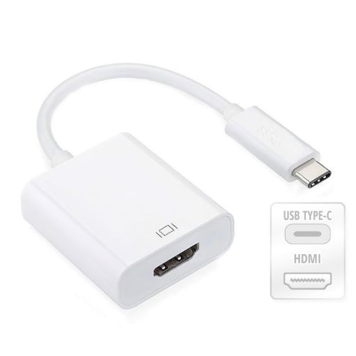 15cm USB-C/Type-C 3.1 Male to HDMI Female Adapter Cable for Macbook 12 inch - 1