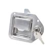 Picture of Stainless Steel Tool Box Lock Paddle Latch & Keys for Trailer/Yacht/Truck