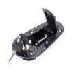 Carbon Fiber Car Hood Lock Pair - Racing Car Cover Lock - 5