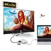 USB C to HDMI VGA DVI Adapter Cable for Laptop Apple Macbook - 7