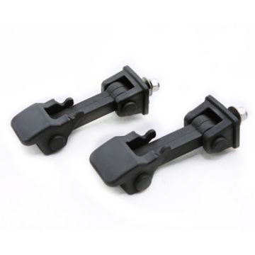 Picture of 2 PCS Car Latch Locking Catch Buckle Engine Cover for Jeep Wrangler JK 2007-2017
