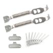Car Hood Bonnet Springs Clips Pin Kit Hood Lock - Universal - 1