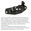 Chevrolet Tailgate Latch Lever Set - 2 PCS (15921948/15921949) - 4
