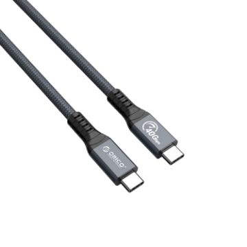 Picture of ORICO 40Gbps Thunderbolt 4 USB-C/Tpye-C Data Cable, Cable Length:30cm (Grey)
