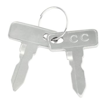 Club Car DS Golf Cart Precedent Starter Key Ignition Keys - 1