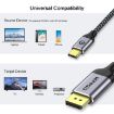 QGeeM Type-C to DP 4K 60Hz Adapter Cable - 1.8m - 2