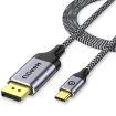 QGeeM Type-C to DP 4K 60Hz Adapter Cable - 1.2m - 1
