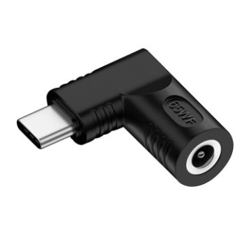 65W DC Input to USB-C PD Power Adapter - 5.5x2.5mm - 1
