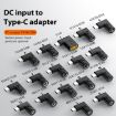 65W DC to USB-C PD Power Adapter - 5.5x2.1mm - Fast Charging - 2