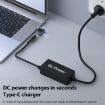 65W DC to USB-C PD Power Adapter - 5.5x2.1mm - Fast Charging - 4