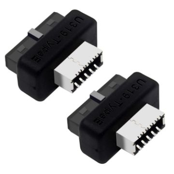 Mainboard USB3 19P/20P to TYPE-E Adapter Chassis Front TYPE-C/USB-C Plug Port - 1