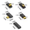 40Gbps 240W USB-C Female to USB-C Female Adapter - Black - 3