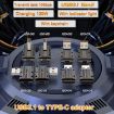 120W USB 3.1 Gen2 to Type-C 10Gbps Mechanical Adapter - 2