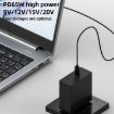 20V DC Power to Type-C Adapter Cable - 5.5 x 2.1mm - Fast Charging - 6