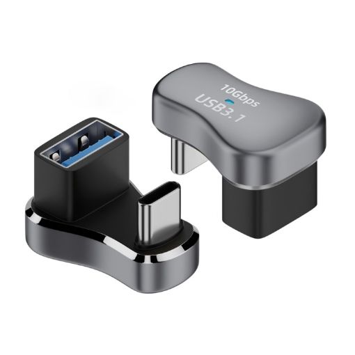 140W USB-C Male to USB Female Charging Adapter - 20Gbps Speed - 1