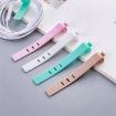 Picture of 4 PCS Solid Color Cable Winder Organizer Holder Line Fixer Winder (White)