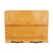Picture of Wood Tablet Bookends Bracket Cookbook Textbooks Document Bamboo Foldable Reading Rest Book Stand, Type:Light Board Medium
