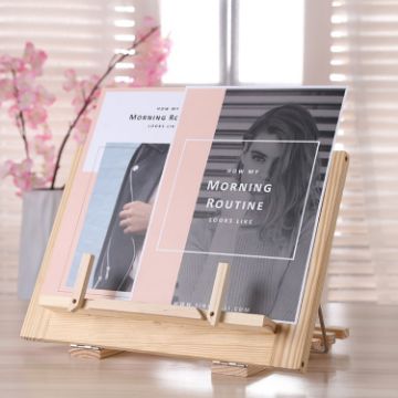 Portable Adjustable Reading Stand Tablet Stand - Lightweight & Durable - 1