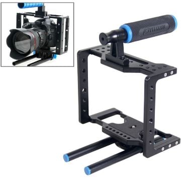 Picture of YELANGU YLG0108D Protective Cage Handle Stabilizer Top Set for DSLR Camera