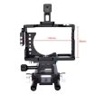 Picture of YELANGU CA7 YLG0908A-A Handle Video Camera Cage Stabilizer for Sony A7K & A7X & A73 & A7S & A7R & A7RII & A7SII (Black)