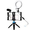 PULUZ 4-in-1 Vlogging Live Broadcast Kit - iPhone/Galaxy Compatible - 1