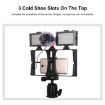 Picture of PULUZ Vlogging Live Broadcast Smartphone Video Rig Stabilizer for iPhone, Galaxy, Huawei, Xiaomi, HTC, LG, Google (Red)