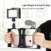 PULUZ 2 in 1 Vlogging LED Selfie Light Smartphone Video Rig Kit - 5