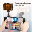 PULUZ 2 in 1 Vlogging LED Selfie Light Smartphone Video Rig Kit - 6