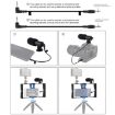 PULUZ 2 in 1 Smartphone Video Rig + Microphone Kit (Blue) - 8