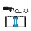 PULUZ 2 in 1 Smartphone Video Rig + Microphone Kit (Blue) - 9