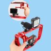 Red Diving Dual Handheld Grip for GoPro HERO9/8/7 - 2