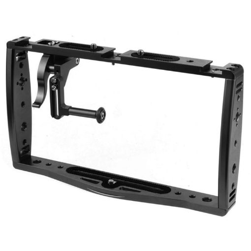 Black Dual Handheld Grip Stabilizer for GoPro HERO9/8/7 - Sturdy and Reliable - 1