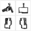 Picture of PULUZ Video Camera Cage Stabilizer with Handle for Sony A6600/ILCE-6600 (Black)