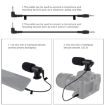 PULUZ 4 in 1 Vlogging Live Broadcast LED Selfie Fill Light Kit with Microphone (Blue) - 6