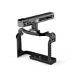 Picture of YELANGU C22 YLG0334B Video Camera Cage Stabilizer with Handle for Canon EOS R5/R6 (Black)