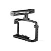 Picture of YELANGU C22 YLG0334B Video Camera Cage Stabilizer with Handle for Canon EOS R5/R6 (Black)