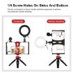 PULUZ 4 in 1 Vlogging Kit with RGBW Ring LED Selfie Light - 6