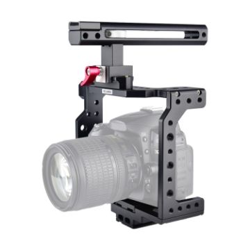 YELANGU C8 Video Camera Cage Stabilizer - Black - 1