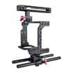 YELANGU C8 Video Camera Cage Stabilizer - Black - 2