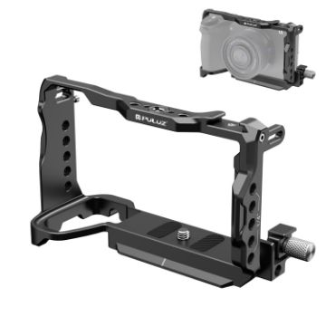 Picture of For Sony A6700 PULUZ Metal Camera Cage Stabilizer Rig (Black)
