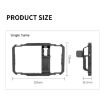 YELANGU LW-B01-1 Smartphone Video Rig Cage - Black - 5