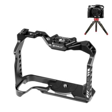 Picture of For Canon EOS R10 PULUZ Metal Camera Cage Stabilizer Rig (Black)