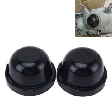 Picture of 2 PCS Universal Car LED Headlight HID Xenon Lamp Silicone Dust Cover Seal Caps for Car Retrofit, Inner Diameter: 7.5cm