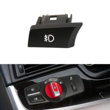 Picture of Car Front Fog Light Switch Button Knob for BMW 5 Series 2010-2017, Left Driving