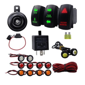 Picture of CP-4308 UTV ATU Turn Signal Fault Light Horn Wiring Harness Kit
