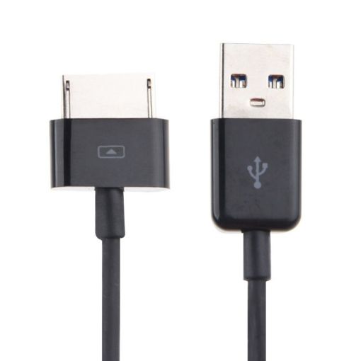 2m USB 3.0 Data Sync Charger Cable for Asus Eee Pad Transformer Prime (Black) - 1