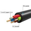 2m USB 3.0 Data Sync Charger Cable for Asus Eee Pad Transformer Prime (Black) - 4